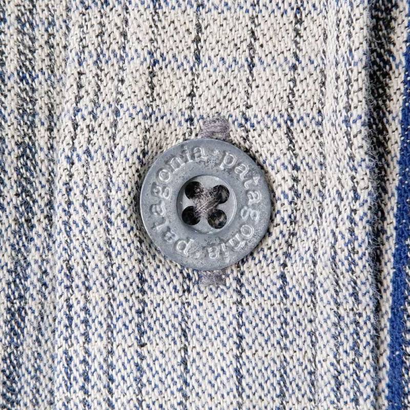 90's Patagonia オンブレチェック柄 オーガニックコットンネルシャツ