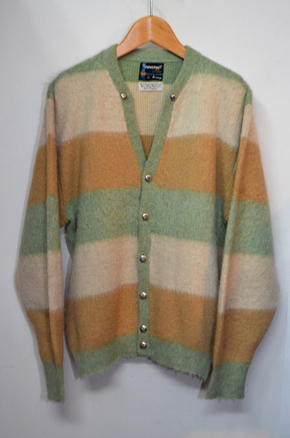 60-70's Town Craft モヘアカーディガン - used&vintage box Hi-smile