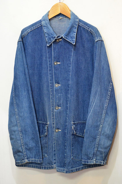 40's US.ARMY デニムカバーオール - used&vintage box Hi-smile