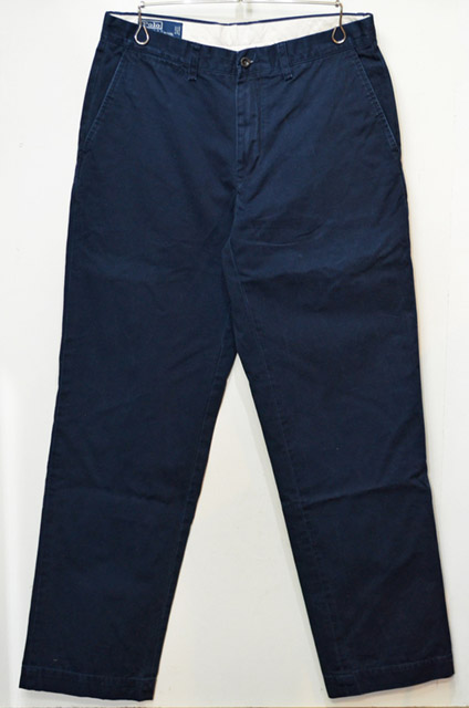 Polo Ralph Lauren チノトラウザー “NAVY” - used&vintage box Hi-smile