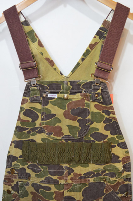 80's Carhartt ダックハンターカモ柄 オーバーオール - used&vintage