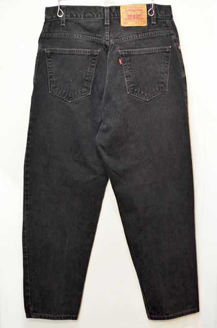90's Levi's 560 ブラックデニムパンツ “W32 L30” - used&vintage box