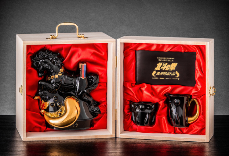 送料無料・予約受付)北斗の拳 黒王号ボトルセット(SK-V) 1800ml 【受注