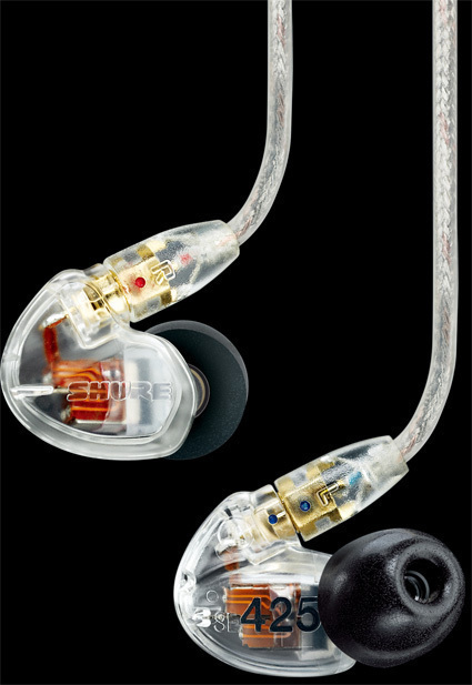 SE425 - Shureヘッドホン - ヒビノインターサウンド株式会社