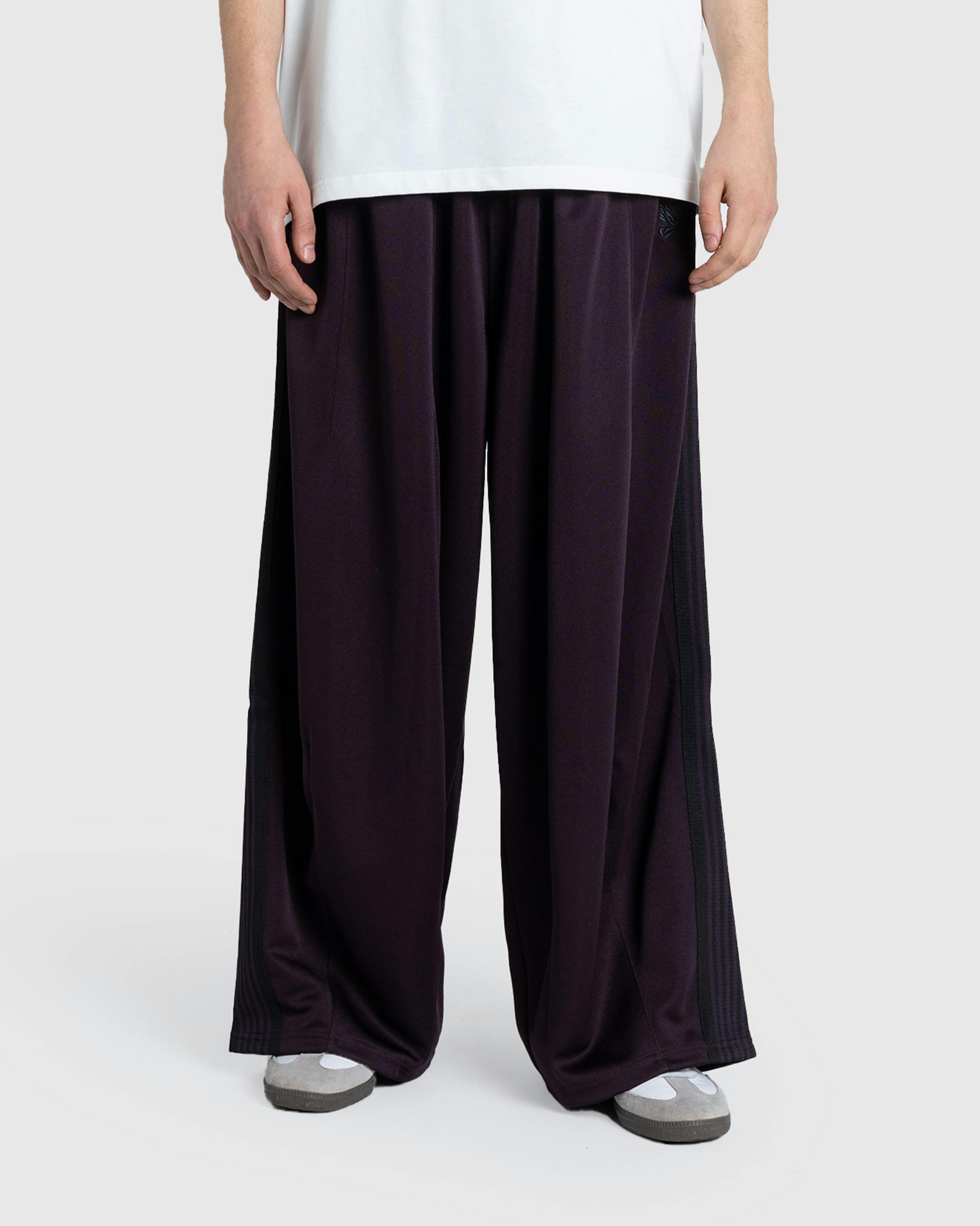 Needles – H.D. Track Pant Poly Smooth Dark Purple