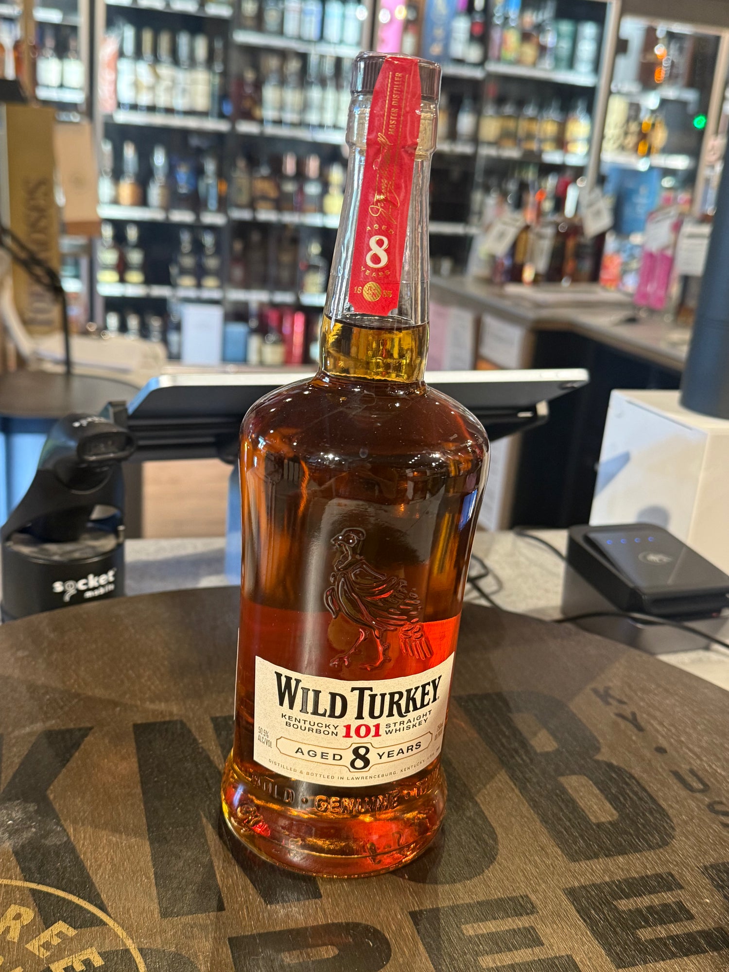 Wild Turkey 8 years 101 Proof 750ml – Hi Proof