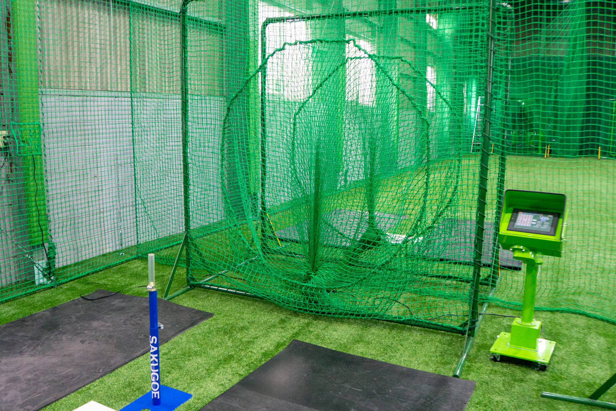 穂谷に「Progressive14」って室内野球練習場できてる。160km/hも投げ