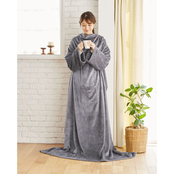 ポケット付あったか着る毛布 | 激安靴の通販 ヒラキ公式サイト