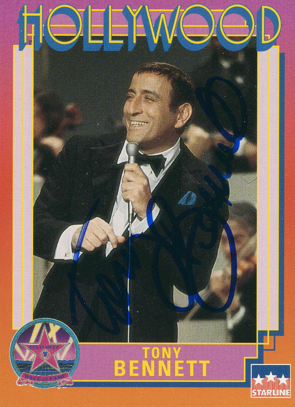 Tony Bennett - Trading/Sports Card Signed | HistoryForSale Item 288594