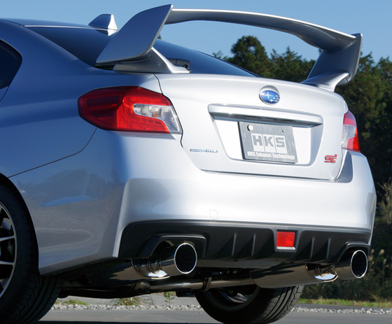Super Turbo Muffler：WRX STI