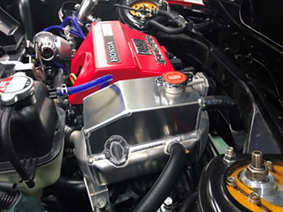 水冷式インタークーラー：S660