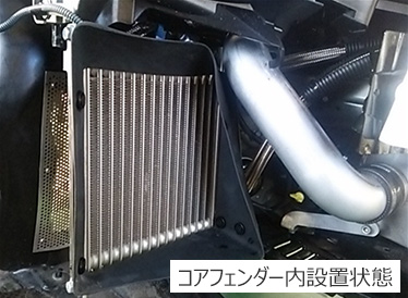 OIL COOLER KIT BLACK：86
