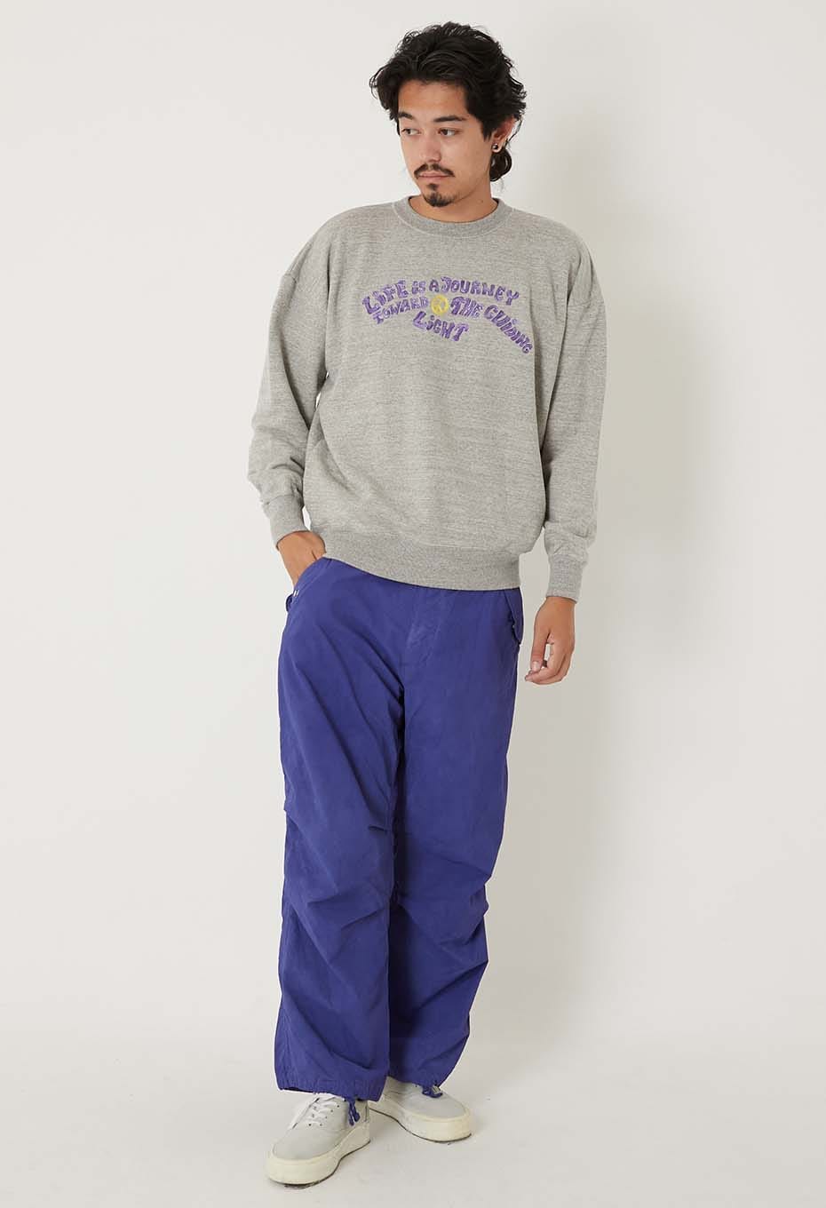 LIFE IS JOURNEY メランジ エンブロイダリープルオーバー | HOLLYWOOD