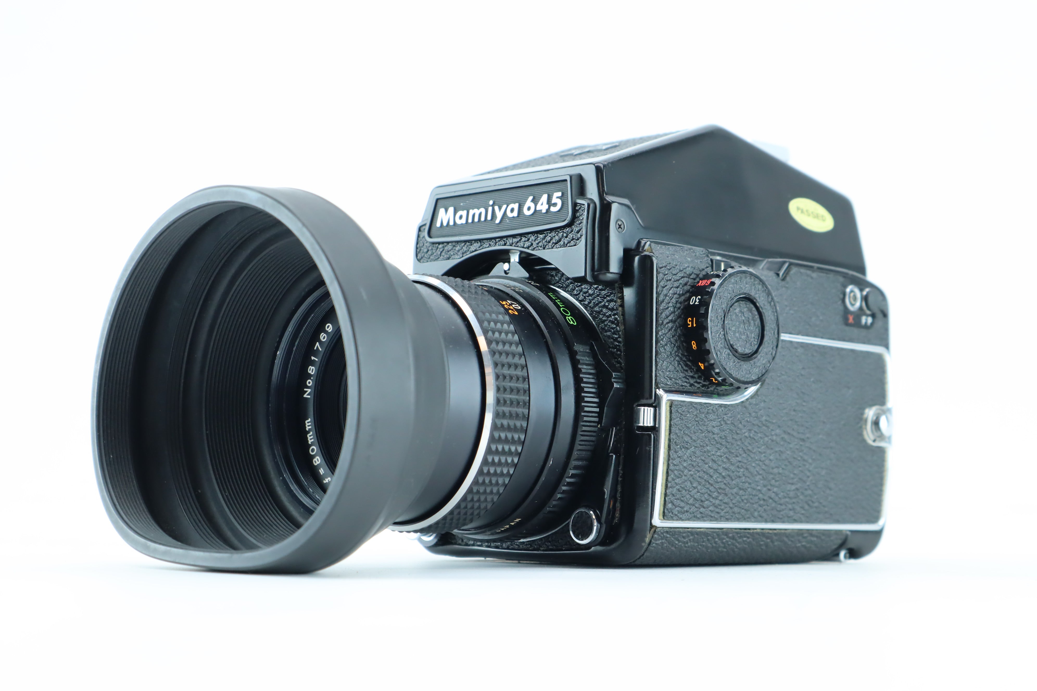 Mamiya 645 with Mamiya-Sekor 1:2,8 f=80mm lens – Hard to Find
