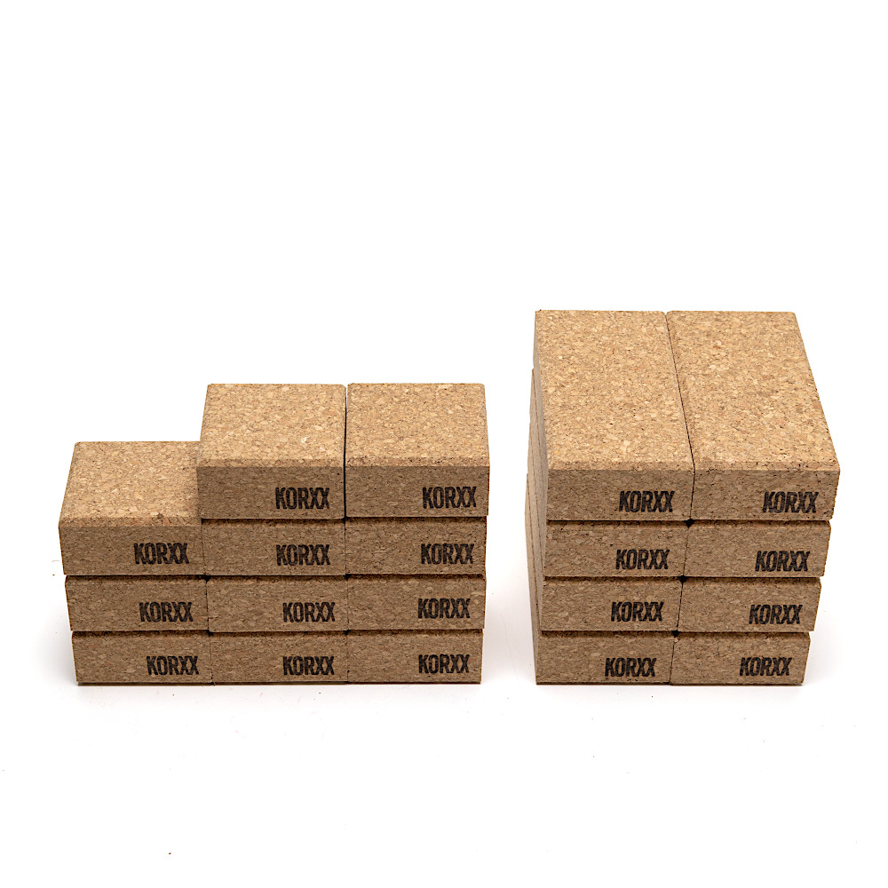 コルク積木四角セット：おもちゃ：百町森