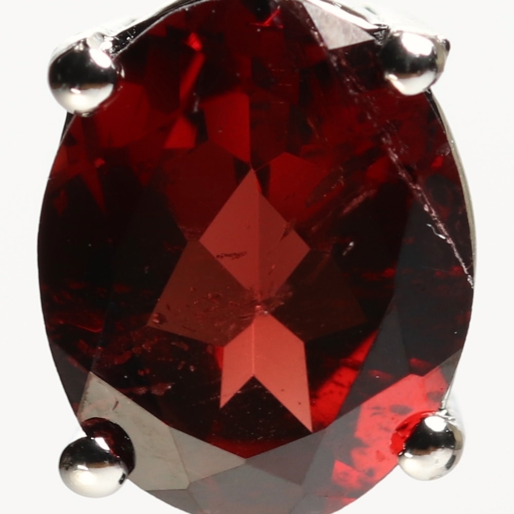 ガーネットペンダントトップ（シルバー925/ジュエリーカット） - 埼玉