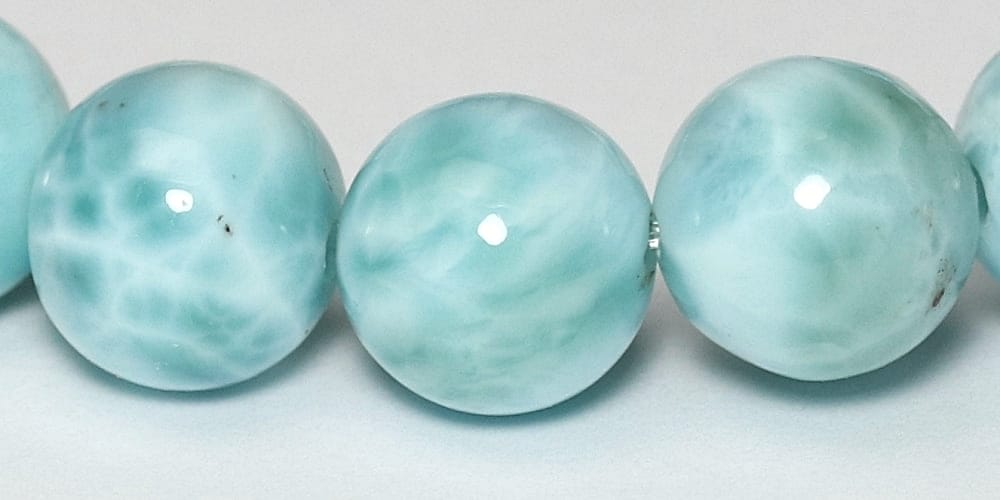 特別価格/3A]ラリマーブレスレット（約9.5mm玉） - 埼玉県吉川市の