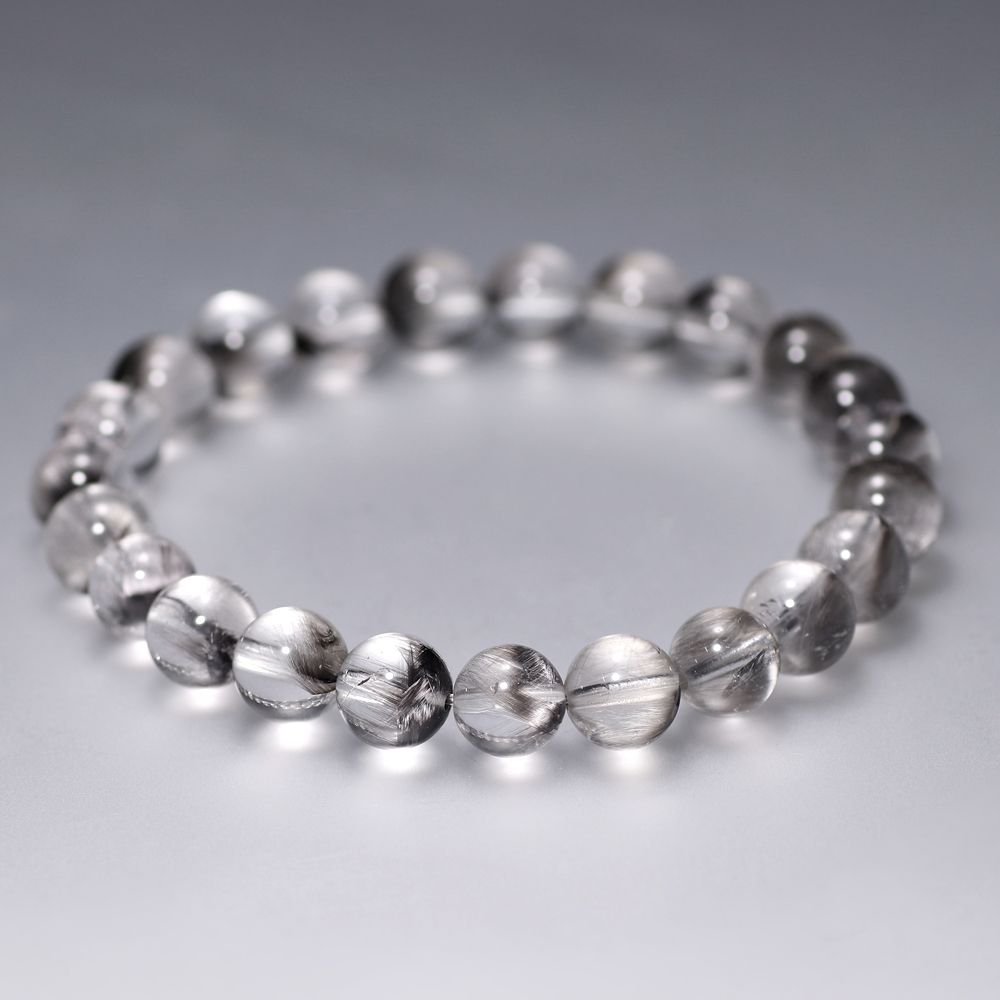 高品質]プラチナルチルクォーツブレスレット（約8.5mm玉） - 埼玉県