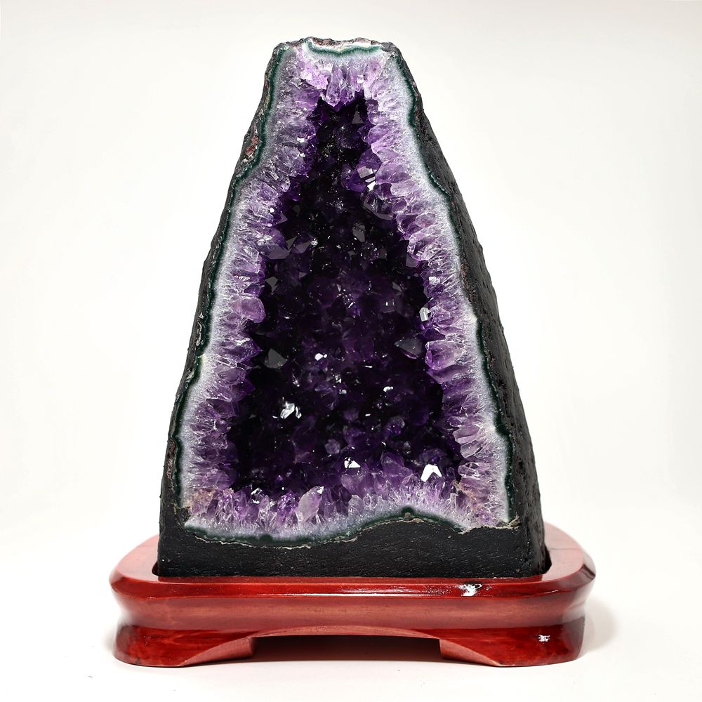 トップクォリティ]ウルグアイ産アメジストドーム（高さ約20.4cm・専用