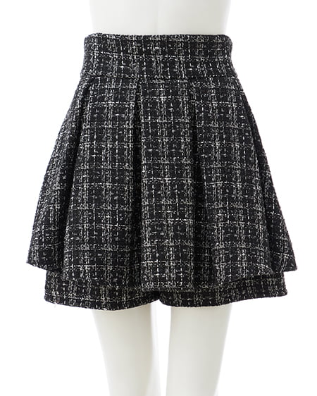 ツイードタックフレアスカパン｜INGNI(イング) 公式通販｜INGNI STORE