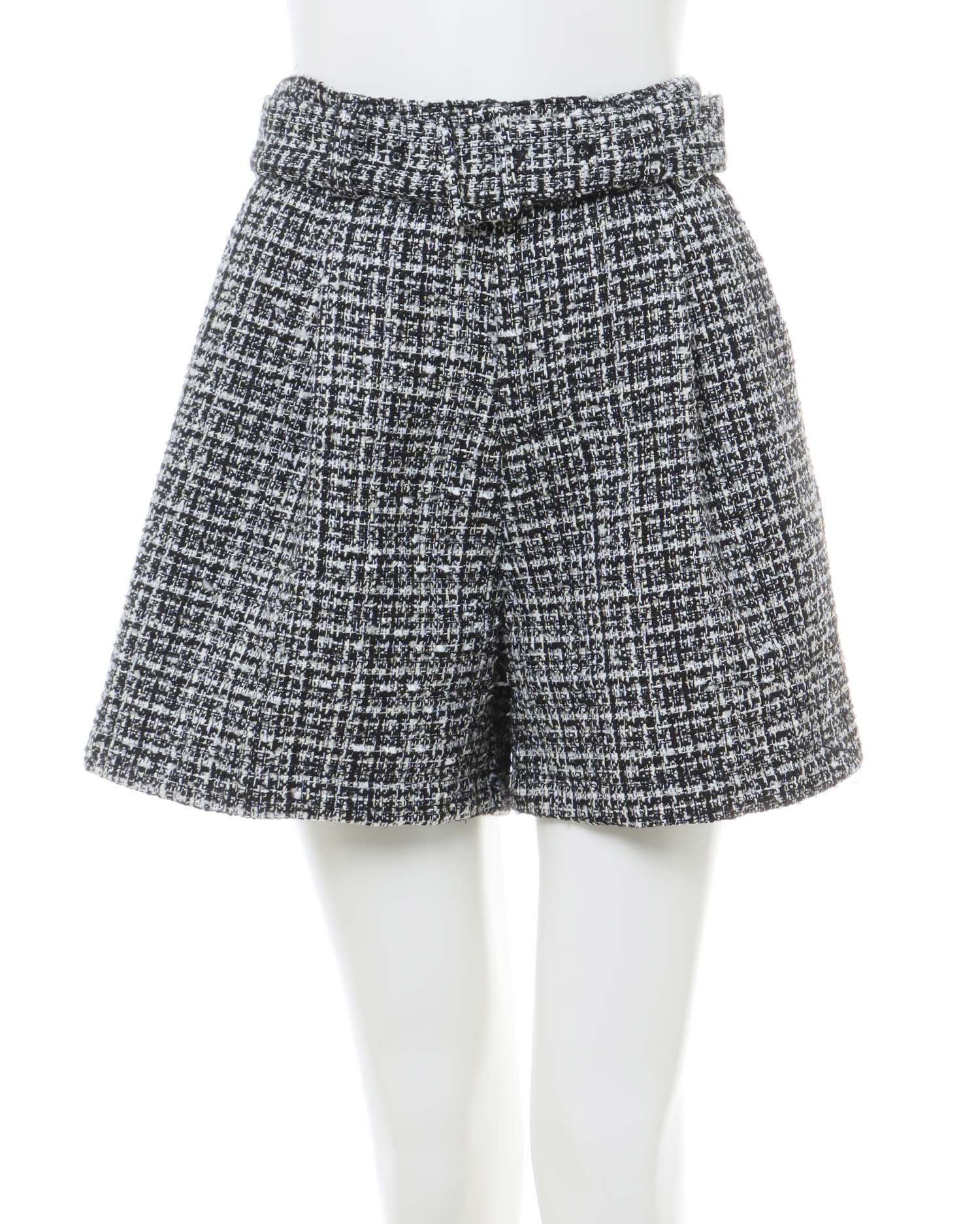 共ベルト付ツイードキュロット／パンツ｜INGNI(イング) 公式通販