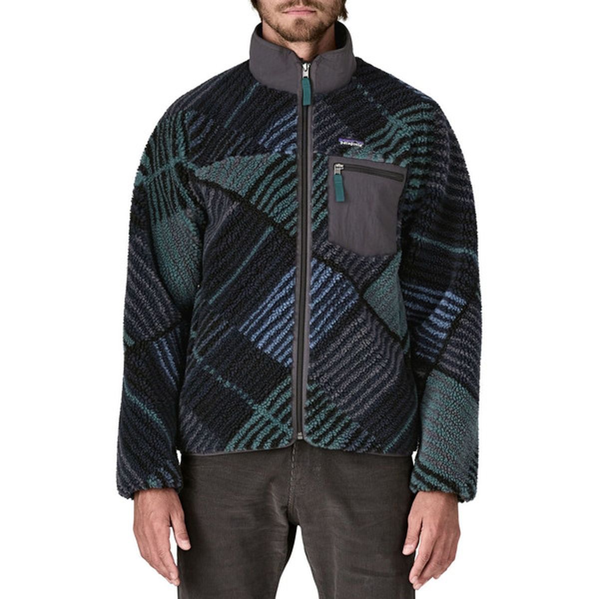 Patagonia Men's Classic Retro-X Jacket, XL - Rainfall Quilt/Ink