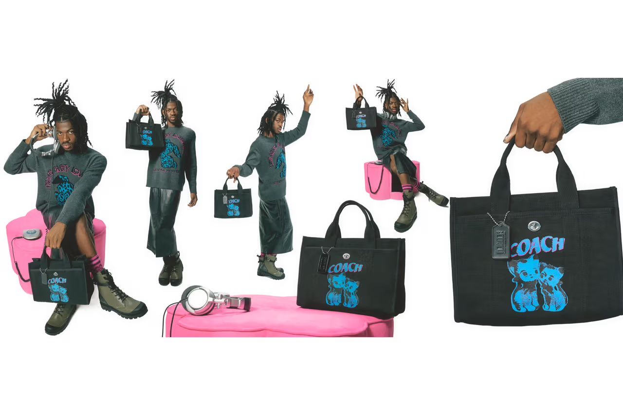 Lil Nas X and Coach Release a Y2K Raver-Inspired Capsule Collection