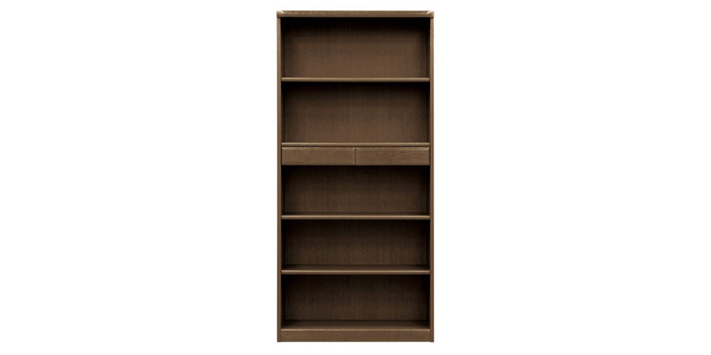 浜本工芸 書棚「No.3600A・No.3608A」オープンタイプ 幅85.1cm 高さ