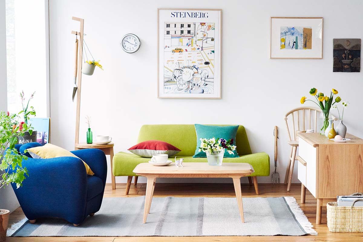 AO SOFA (2) Charcoal｜2人掛け｜IDEE SHOP Online