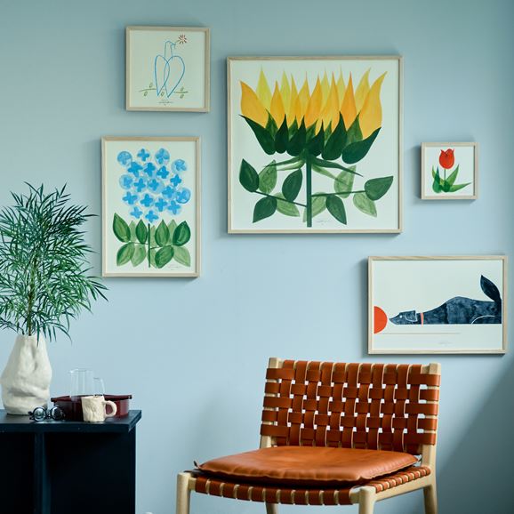 定番品】 山口一郎 「neoflower アジサイ」｜ポスター｜IDEE SHOP Online