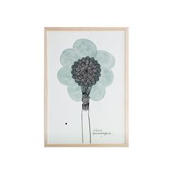 定番品】山口一郎 「HANA-green」｜ポスター｜IDEE SHOP Online