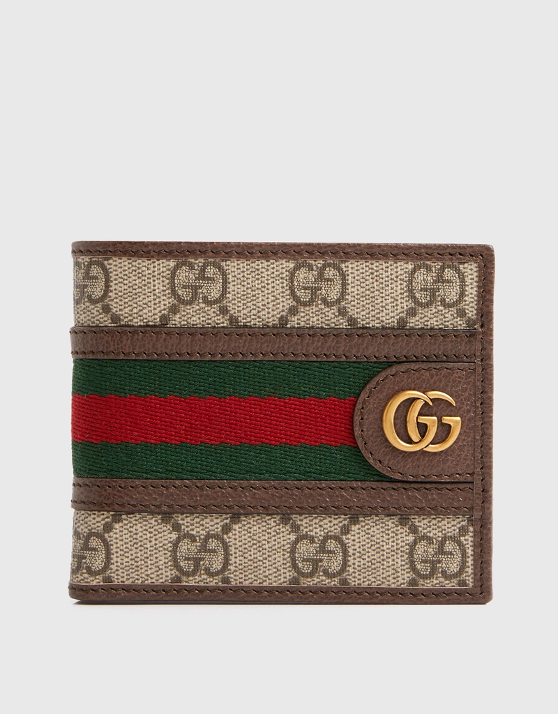 Gucci Ophidia GG Canvas Bi-fold Wallet () IFCHIC.COM