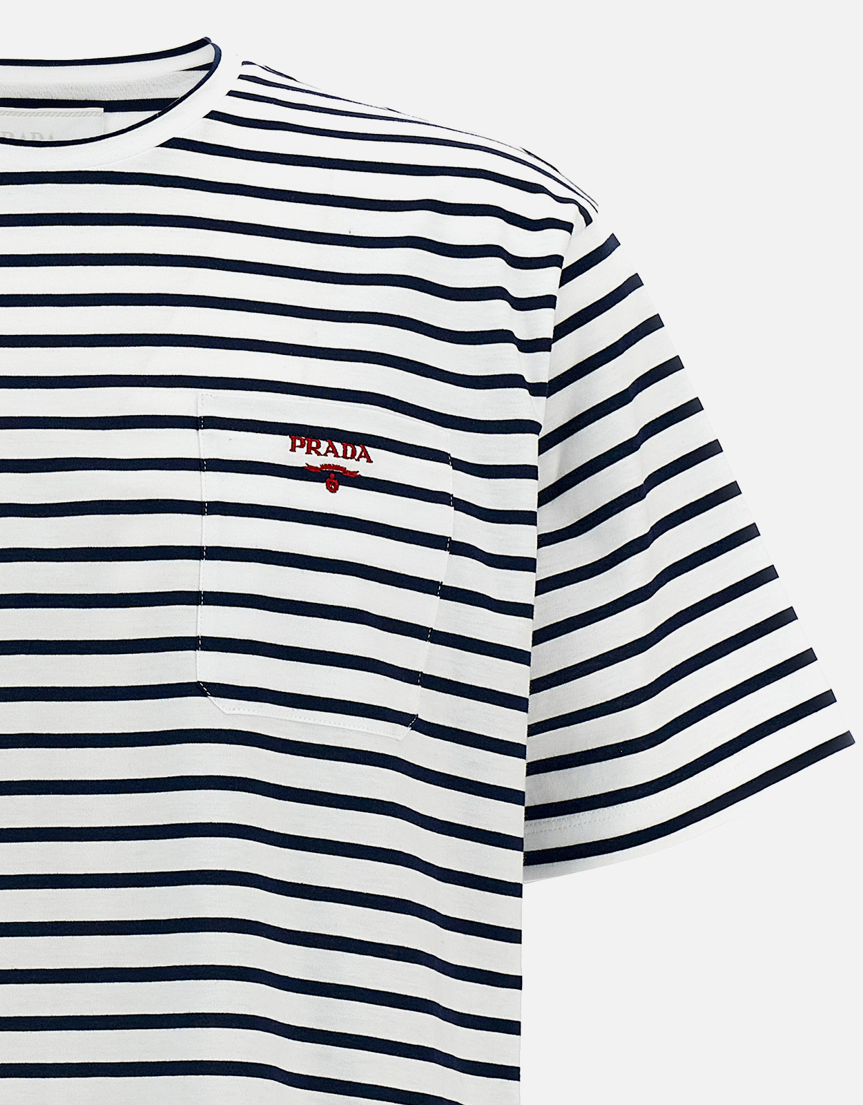 Prada ロゴ刺繍Tシャツ () IFCHIC.COM
