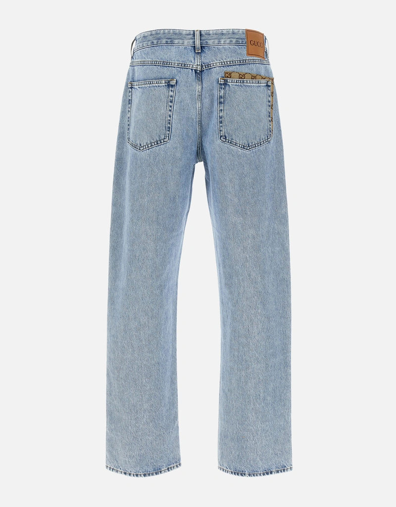 Gucci メンズデニムストレートジーンズ (アパレル) IFCHIC.COM