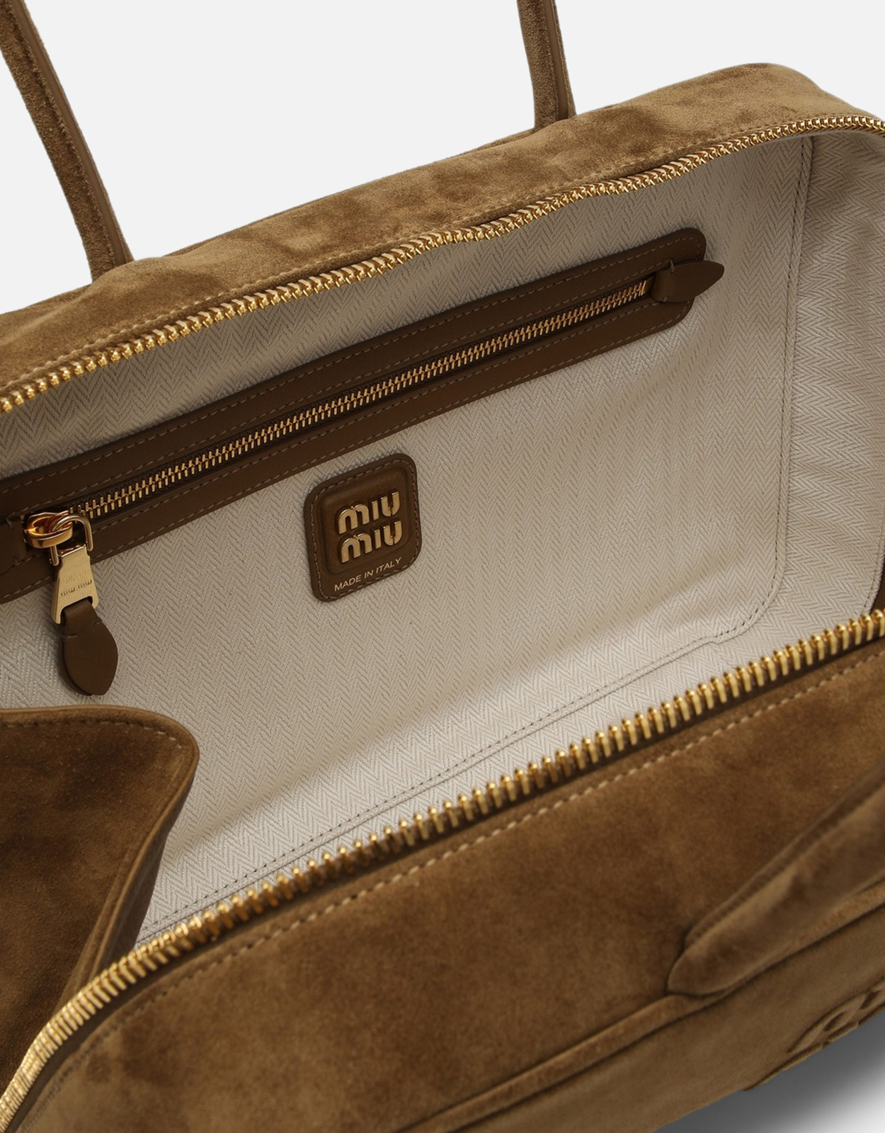 Miu Miu ボーラージュスエードショルダーバッグ () IFCHIC.COM