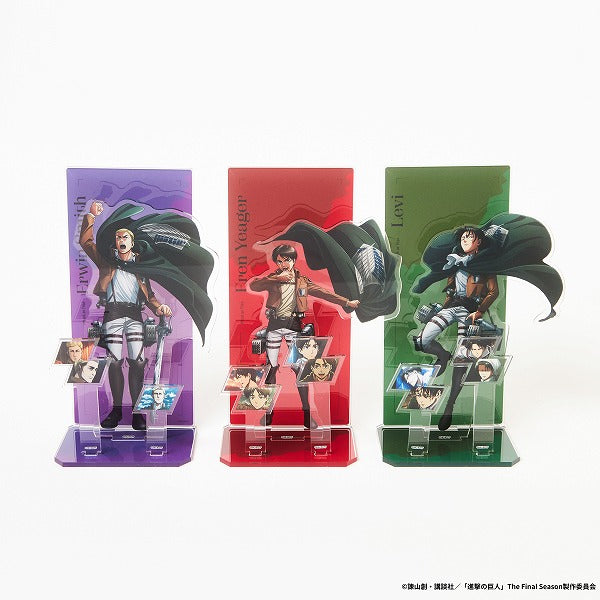進撃の巨人 描き下ろしアクリルジオラマ【エルヴィン】 – IG Port
