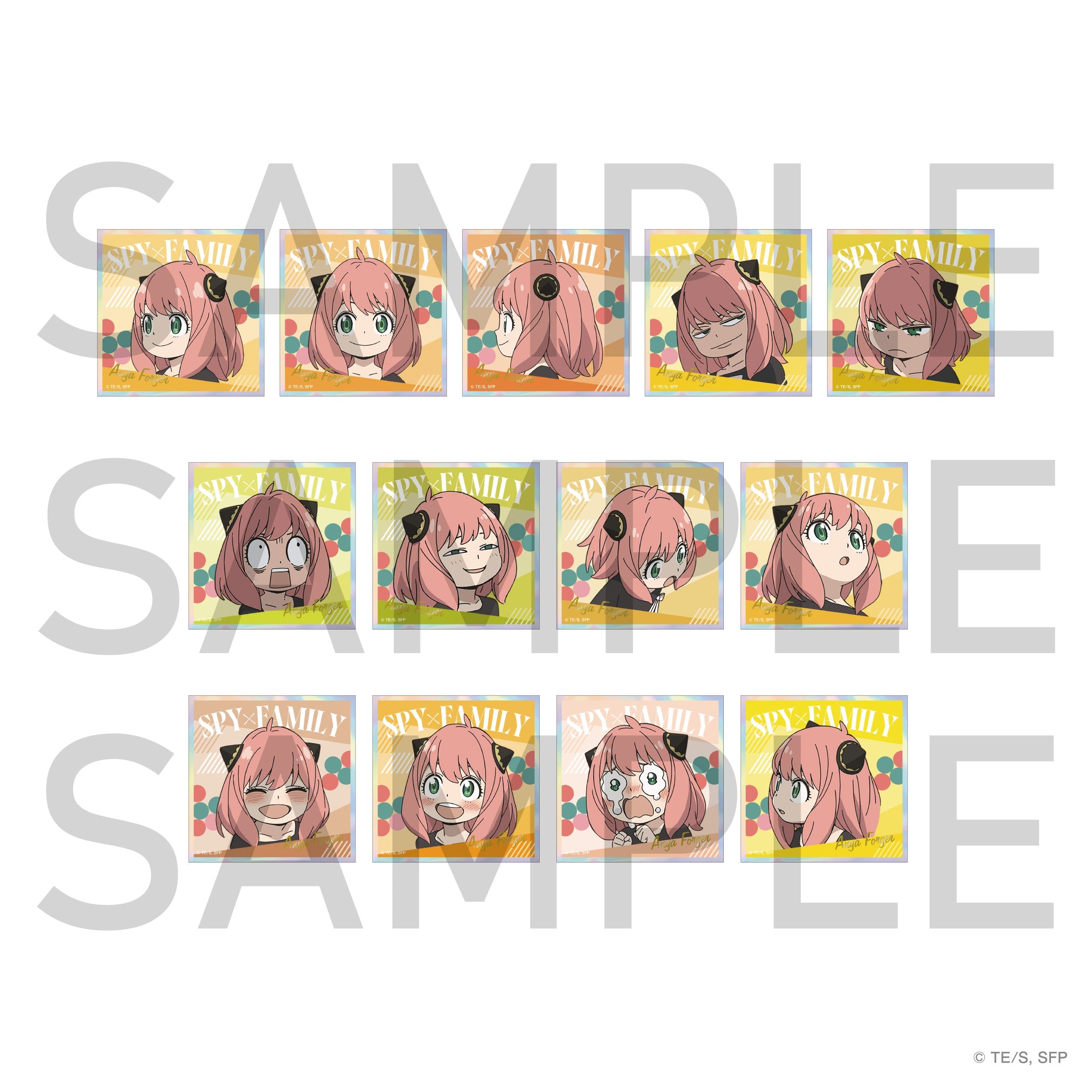 スパイファミリー色紙 【公式通販】