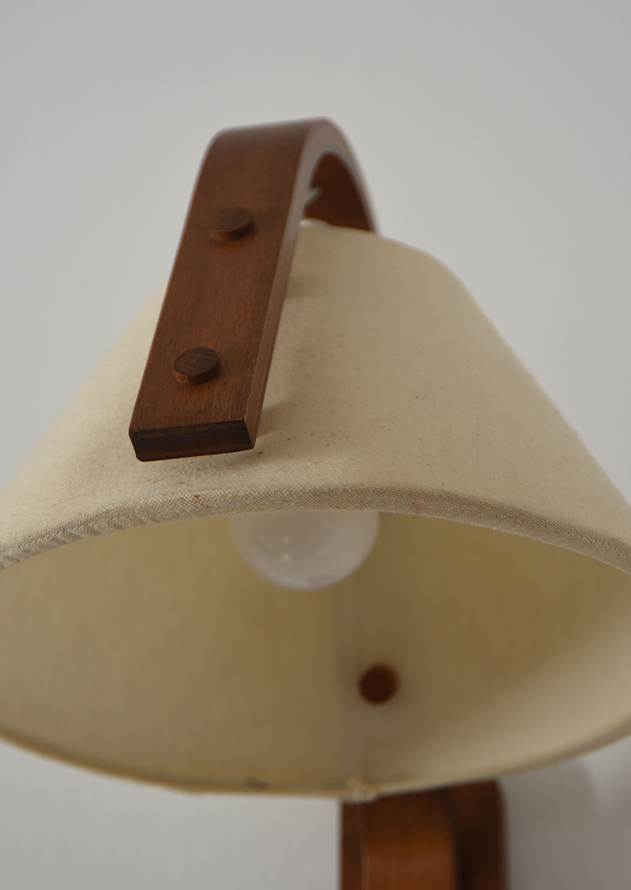 Jan Wickelgren Wall Lamp in Beech Wood, Aneta Sweden | ihallande