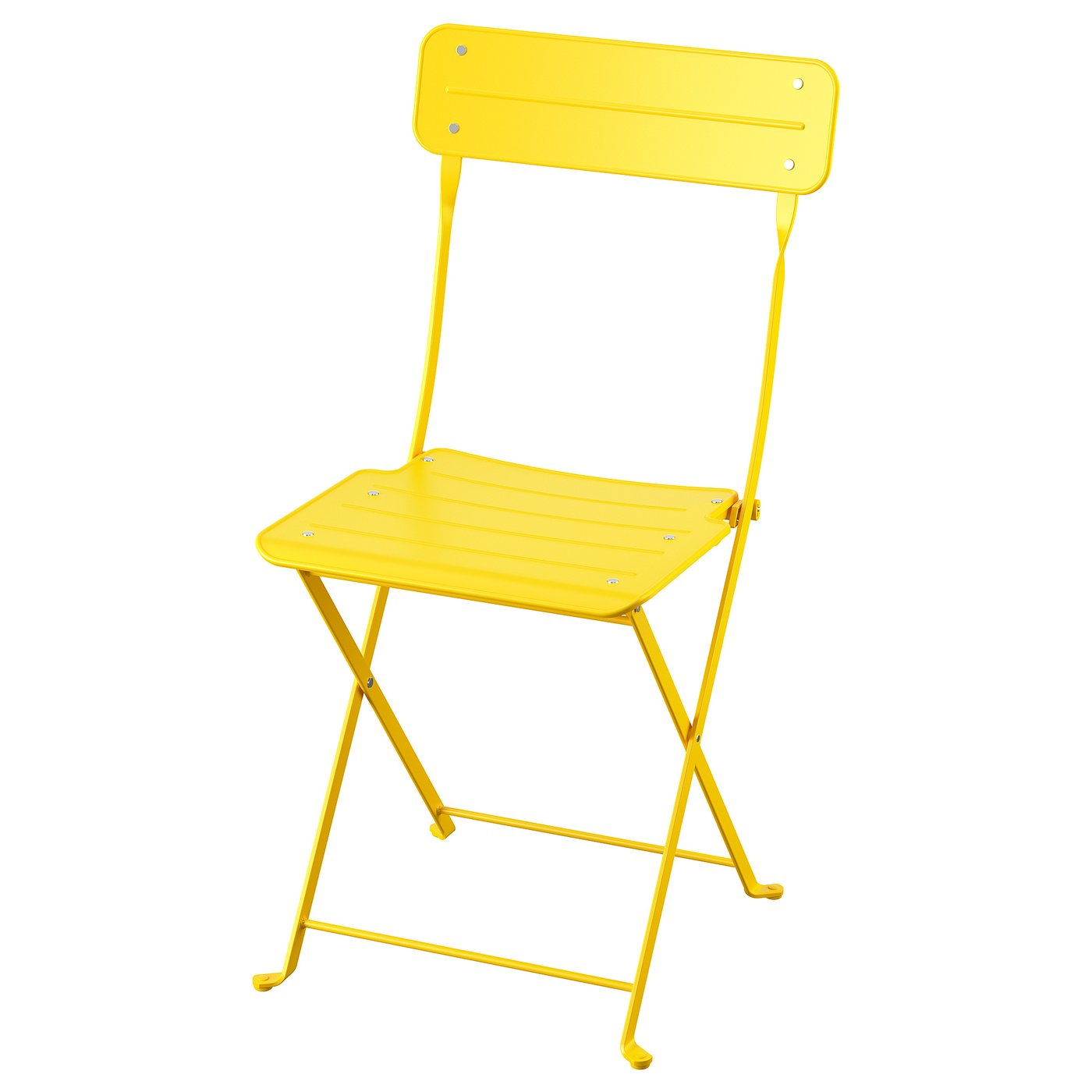 SUNDSÖ スンドソー 折りたたみチェア, ブライトイエロー 屋外用 - IKEA