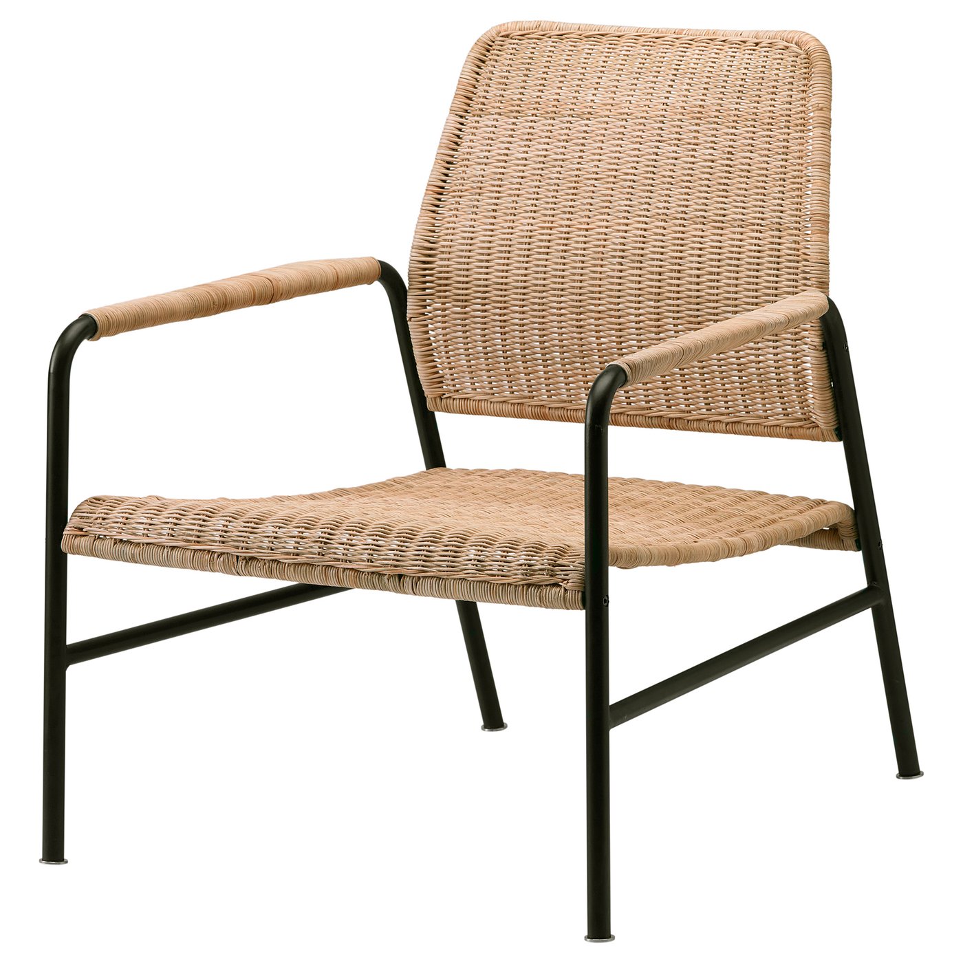 ULRIKSBERG ウルリクスベリ パーソナルチェア, 籐, チャコール - IKEA