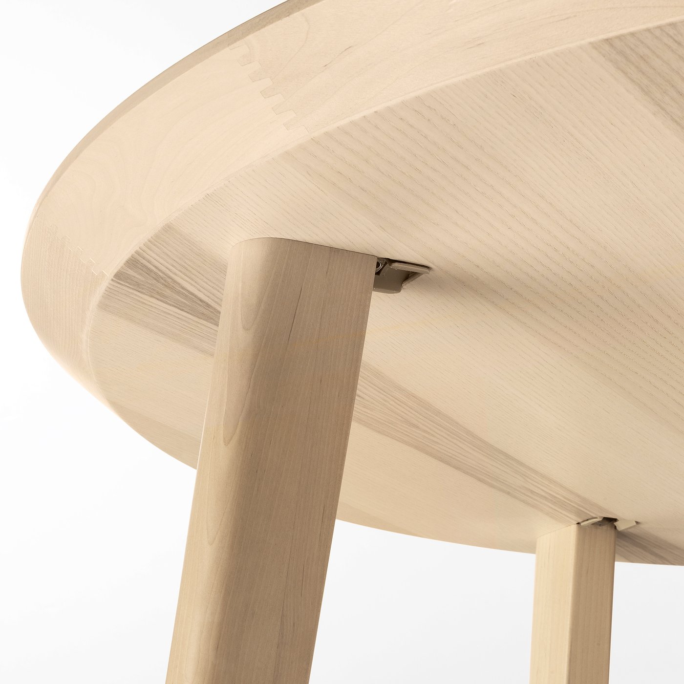 LISABO table, ash veneer, 413/8