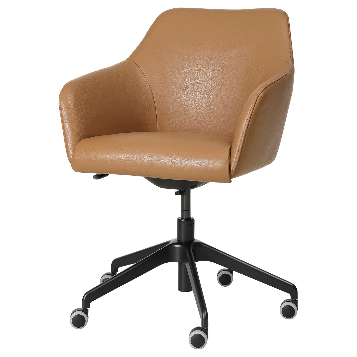 TOSSBERG / LÅNGFJÄLL conference chair, Grann light brown/black - IKEA