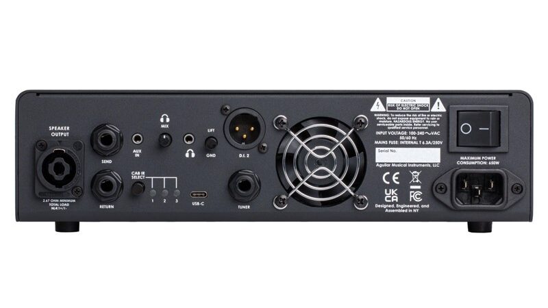 Aguilar】ベースアンプの定番「TONE HAMMER 500」「AG 500」が