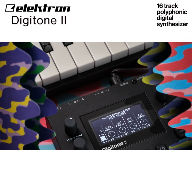 elektron】大幅なパワーアップを遂げたDigitoneの2代目モデル
