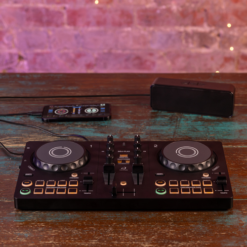 コンパクトなDJコントローラー、DDJ-FLX2 の接続方法&使い方をご紹介