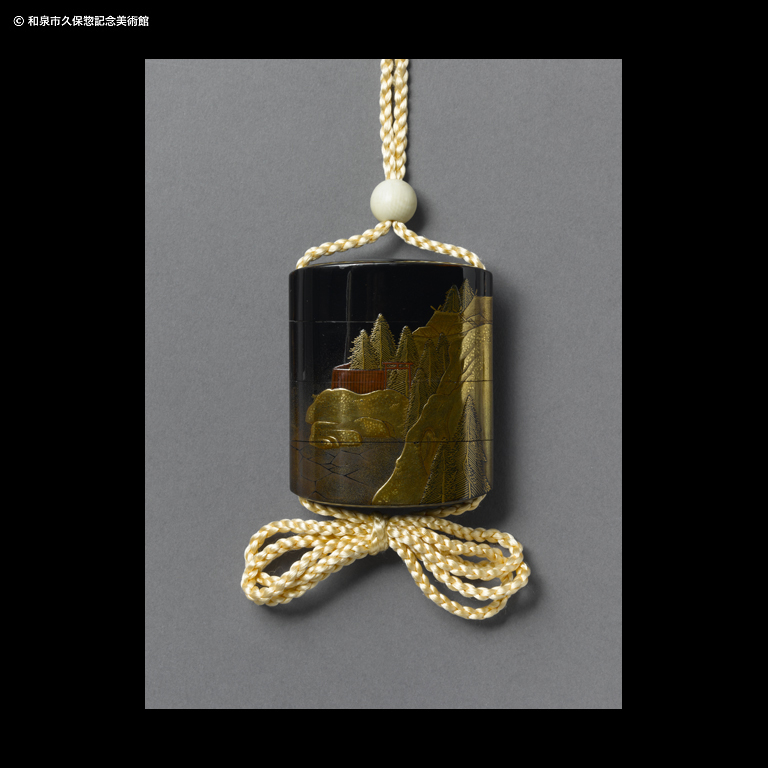 蒔絵螺鈿 稲荷社図印籠(1)｜デジタルミュージアム｜和泉市久保惣記念美術館