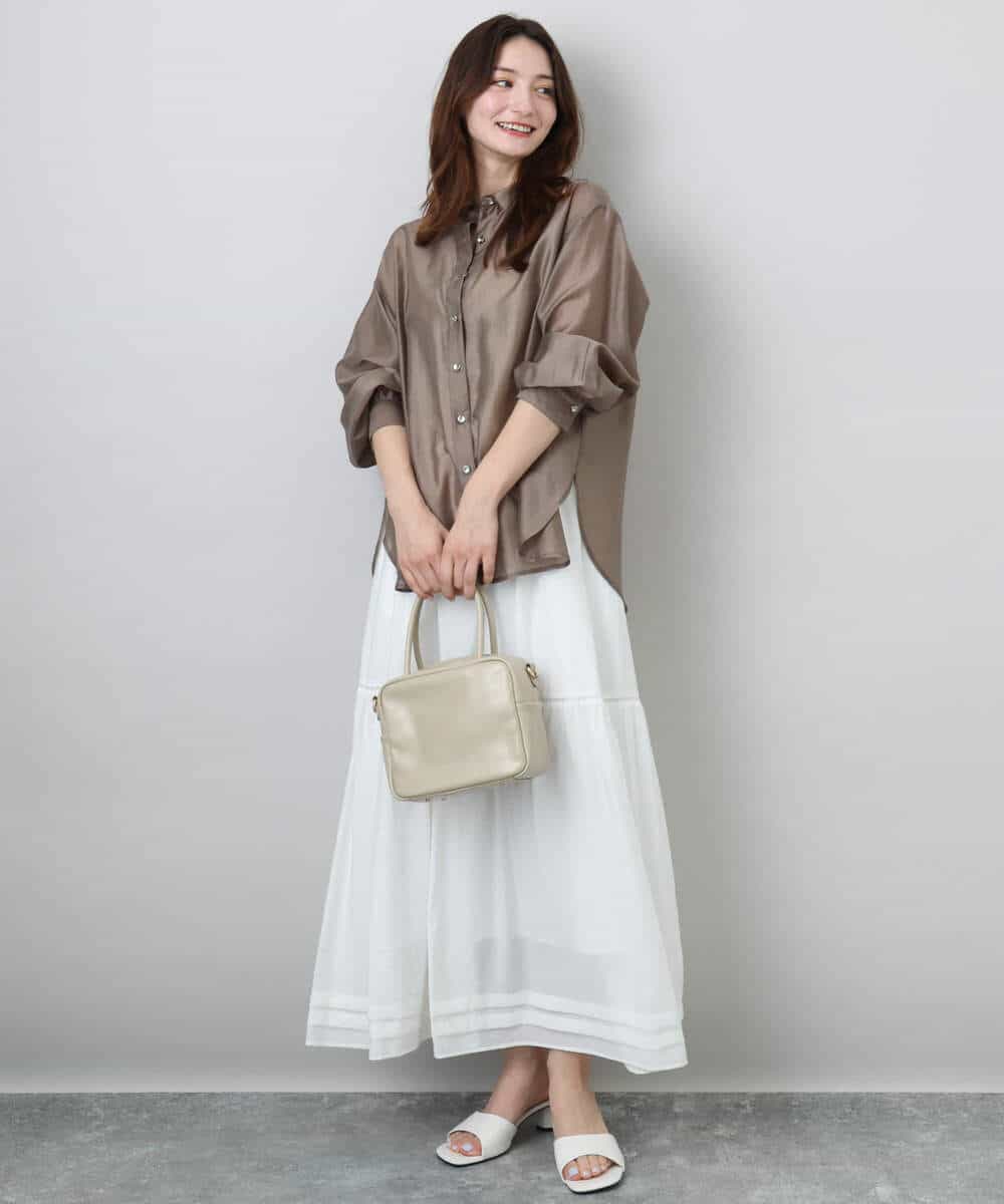 シアーシャツブラウス/洗える(ブラウス・シャツ) | MK MICHEL KLEIN(MK