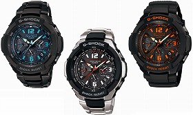 新しいG-SHOCKは「パイロット仕様」 タフネスな「SKY COCKPIT」: J
