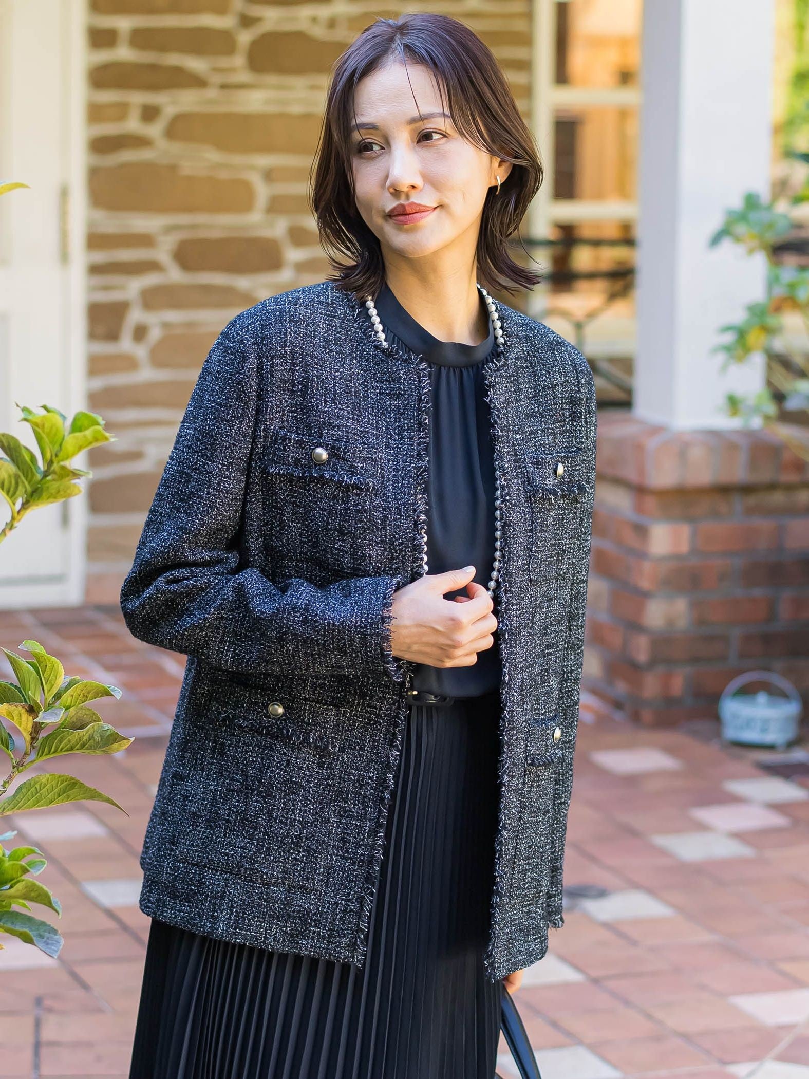 ストレッチツィードジャケット | LAUTREAMONT（ロートレアモン