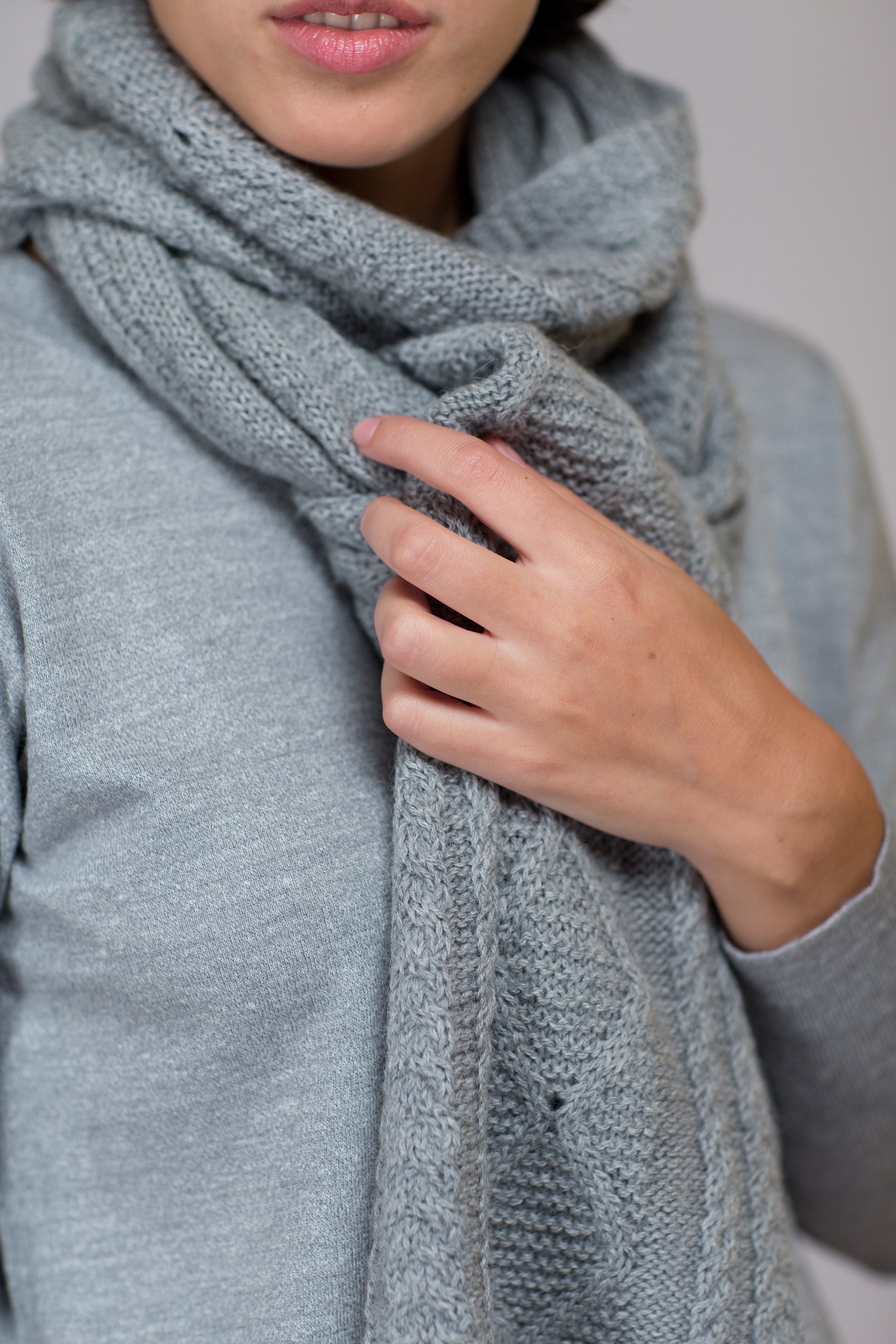 Howard Cable Scarf - Johanna Howard Home